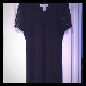 Jessica Howard black full length gown